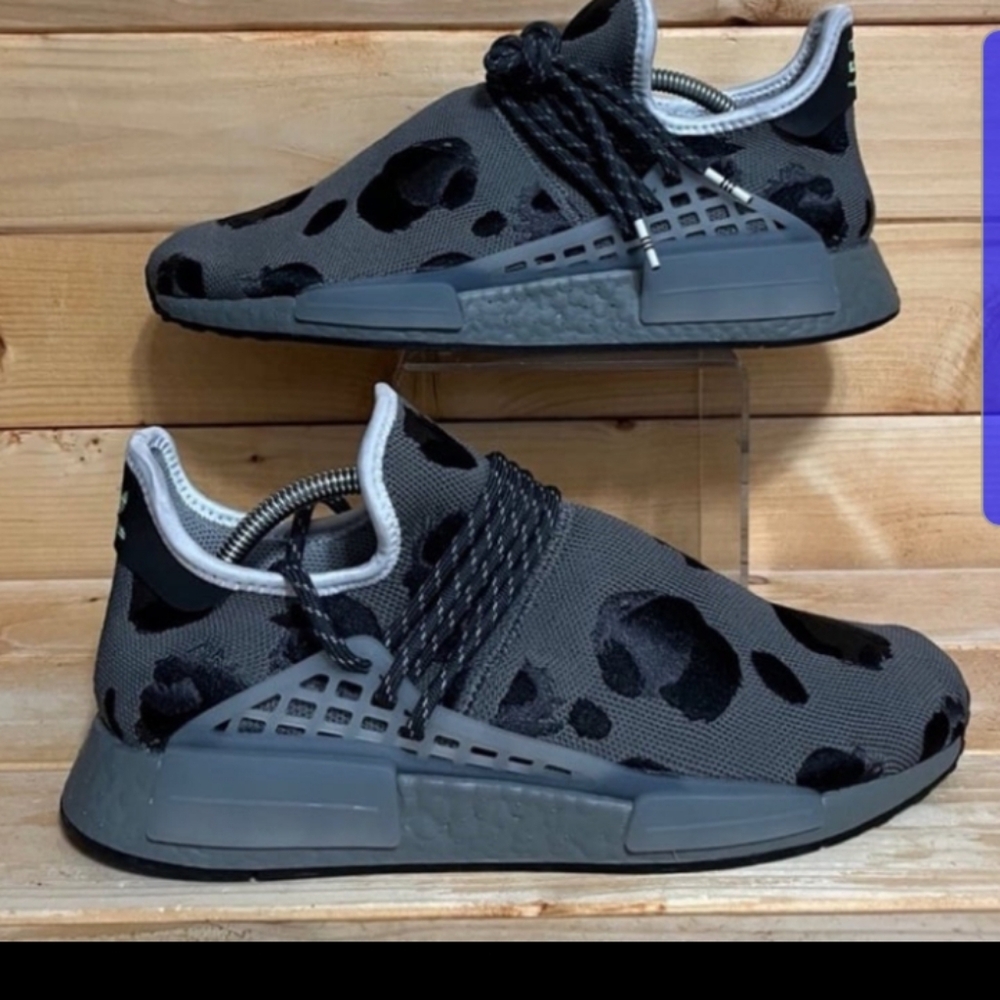 Adidas NMD human race Pharrell Animal Print sneakers